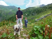 Al Bivacco Zamboni (2007 m.) con lungo giro ad anello da Madonna delle nevi il 5 luglio 2013 - FOTOGALLERY